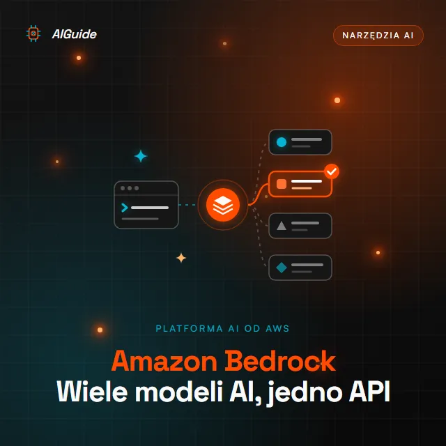Amazon Bedrock - platforma AWS łącząca aplikacje z modelami AI wielu dostawców przez jedno API